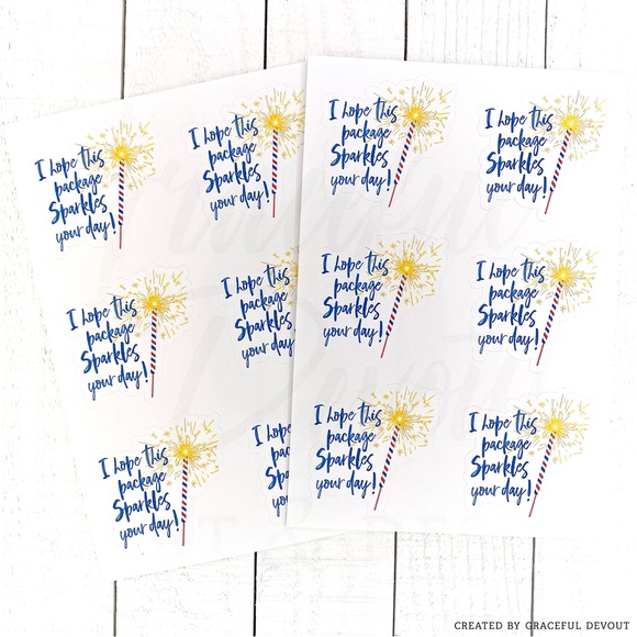 🇺🇸 Fourth of July Bombastic Sticker Variety Pack [GD79-96] - Picture 4 of 6